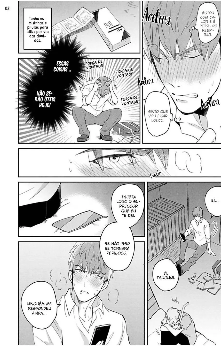 Megumi to Tsugumi – Capítulo 04 Yaoi – Página 4