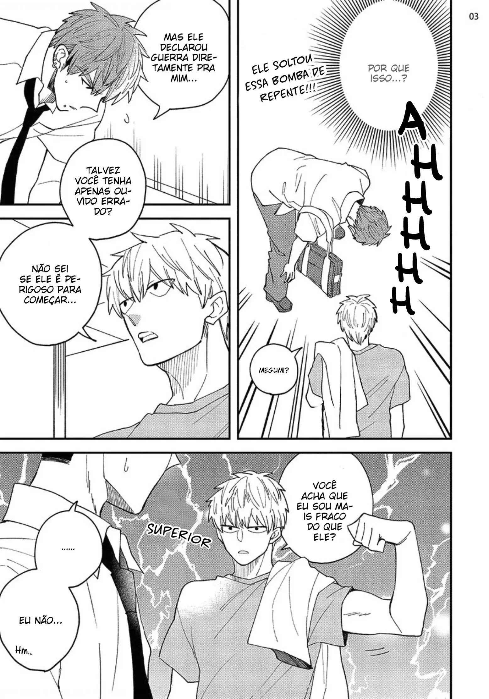 Megumi to Tsugumi – Capítulo 15 Yaoi – Página 4