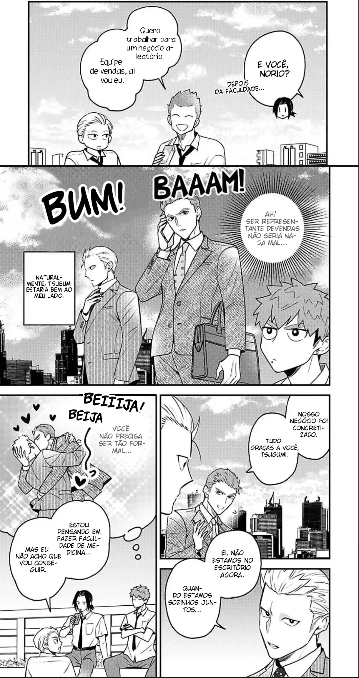 Megumi to Tsugumi – Capítulo 27 Yaoi – Página 4