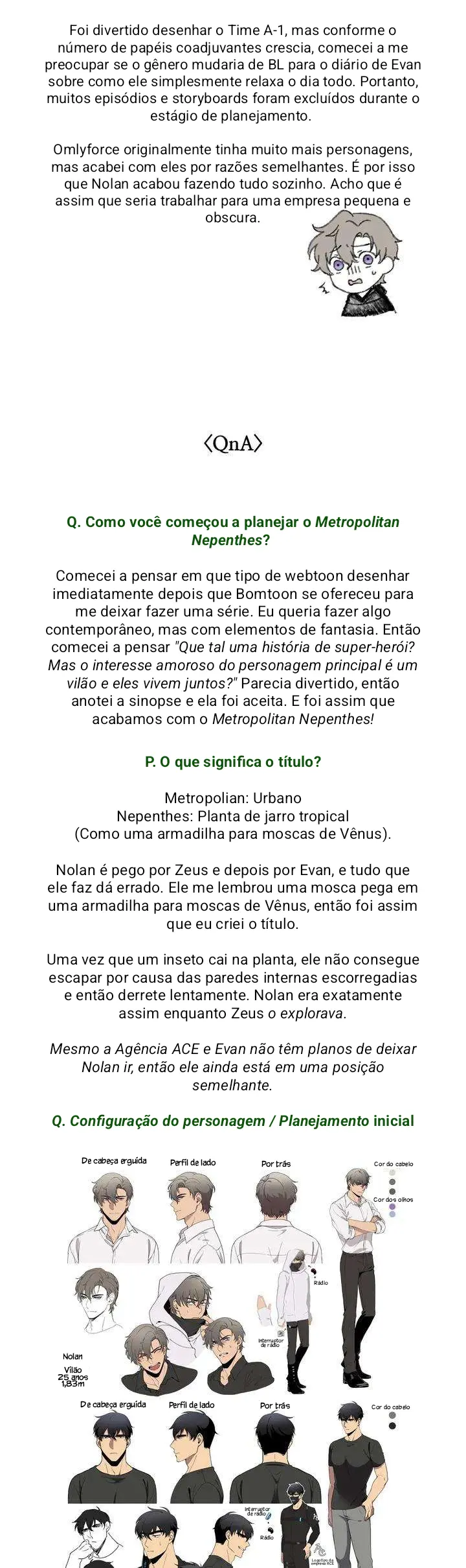 Metropolitan Nepenthes – Capítulo Notas do criador Yaoi – Página 4