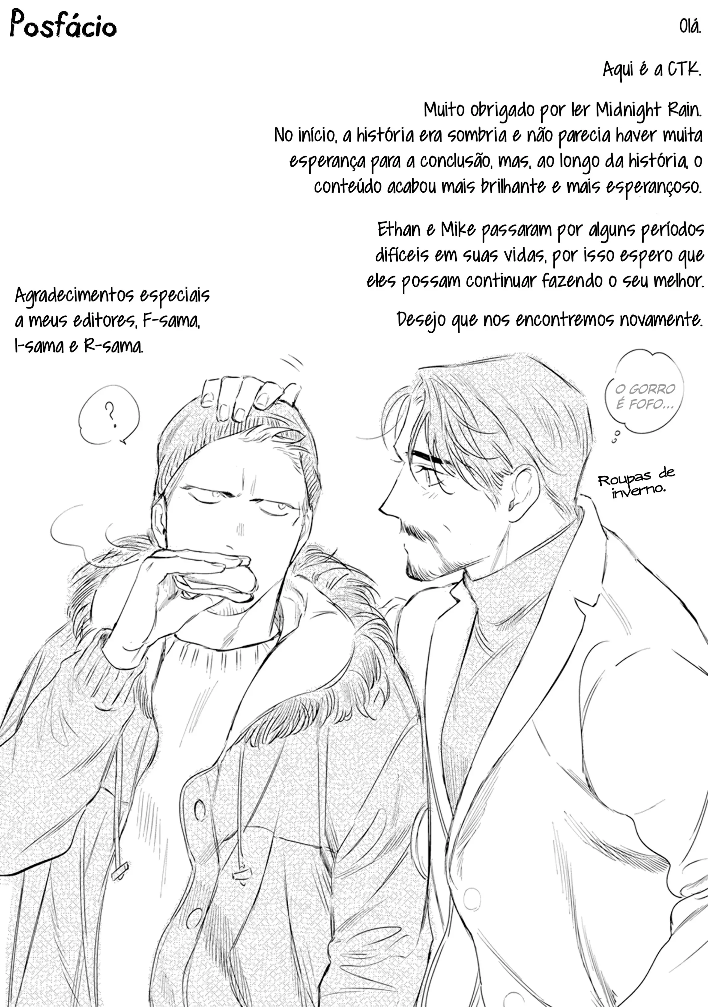 Midnight Rain – Capítulo 07.5 Extra – Fim Yaoi – Página 16