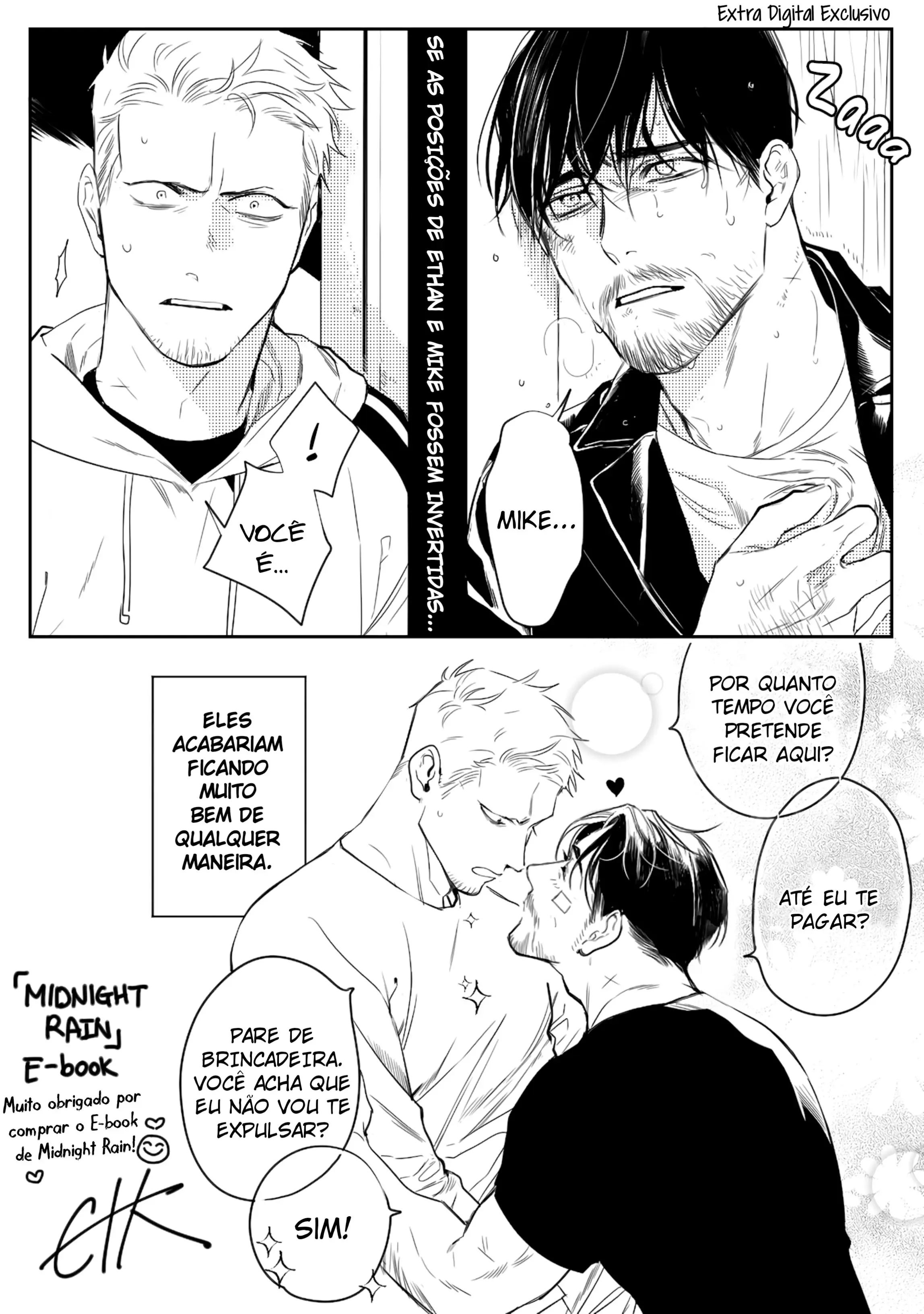 Midnight Rain – Capítulo 07.5 Extra – Fim Yaoi – Página 19