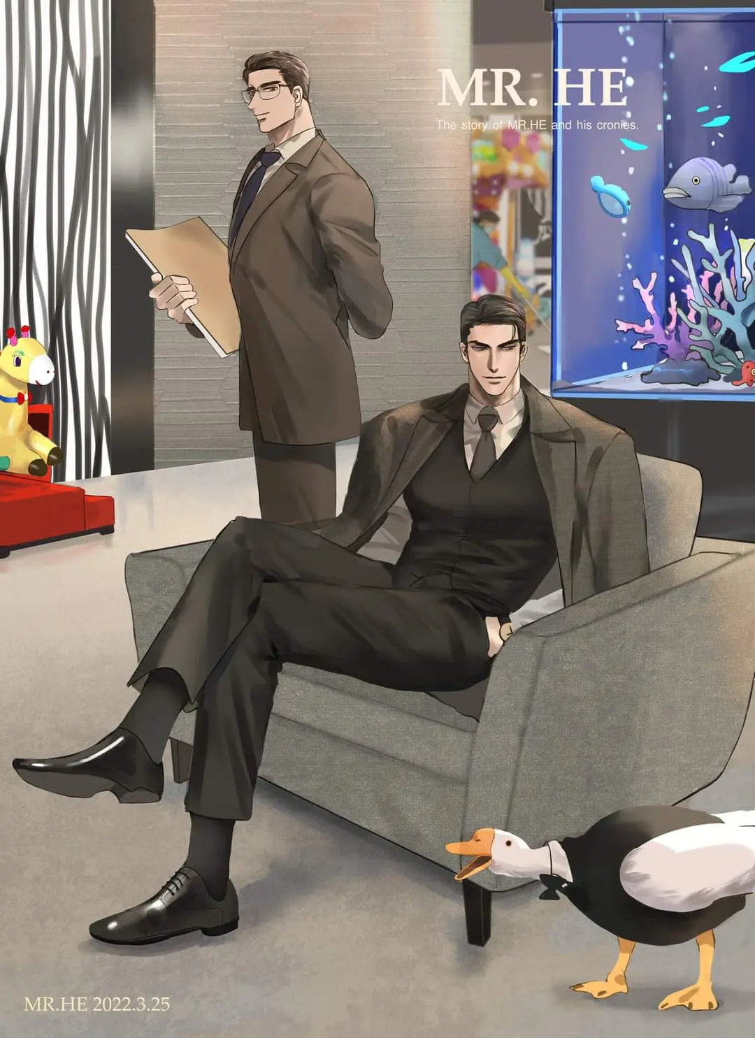 Mr. He – Capítulo 22 Yaoi – Página 1