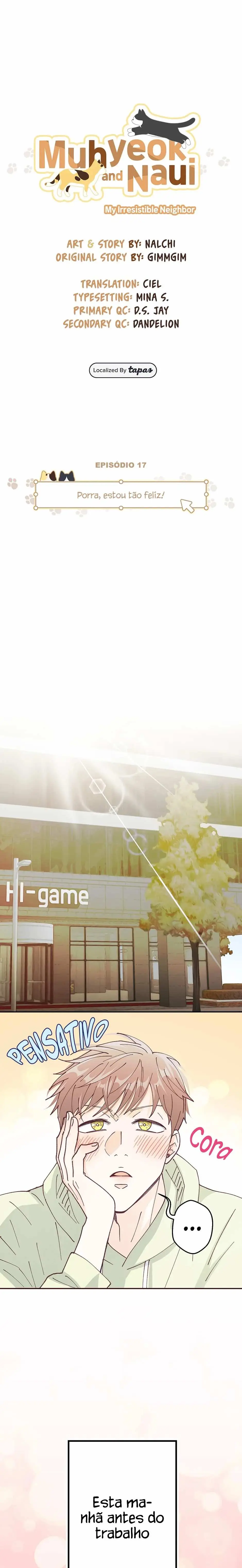 Muhyeok and Naui: My Irresistible Neighbor – Capítulo 17 Yaoi – Página 1