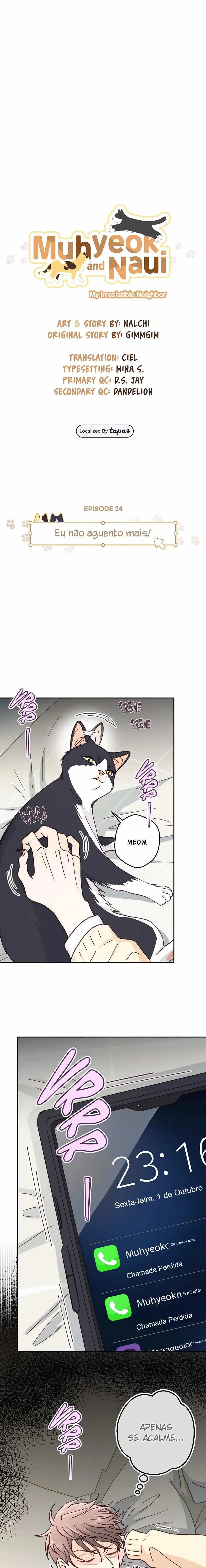 Muhyeok and Naui: My Irresistible Neighbor – Capítulo 24 Yaoi – Página 1
