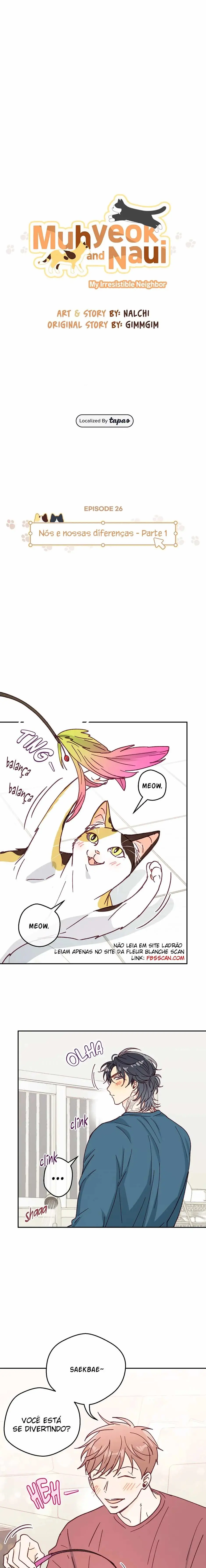 Muhyeok and Naui: My Irresistible Neighbor – Capítulo 26 Yaoi – Página 1