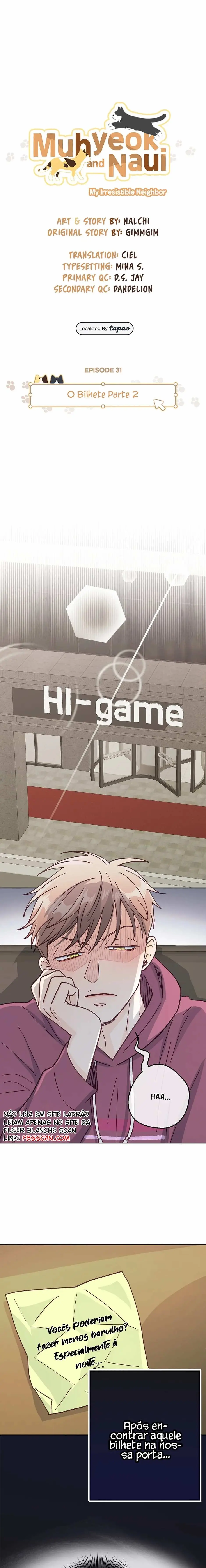 Muhyeok and Naui: My Irresistible Neighbor – Capítulo 31 Yaoi – Página 1