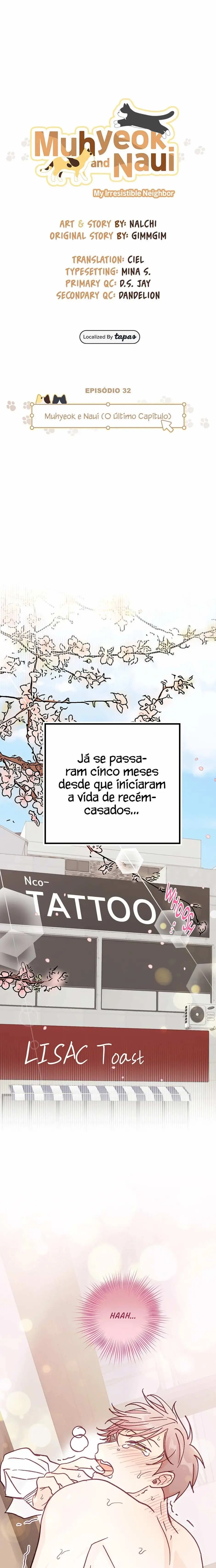 Muhyeok and Naui: My Irresistible Neighbor – Capítulo 32 Yaoi – Página 1