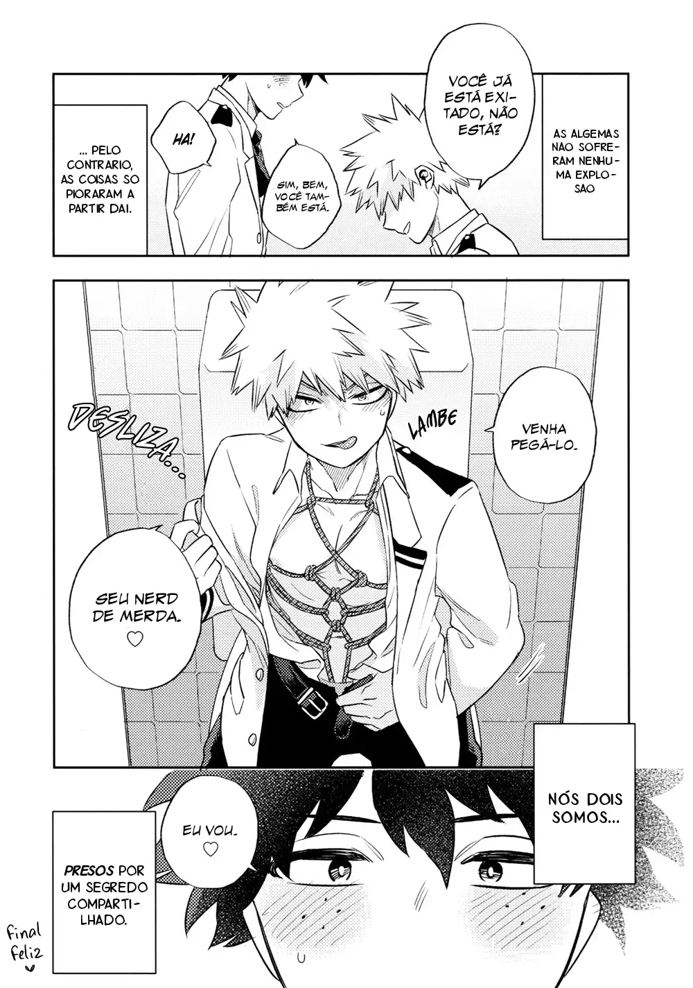 My Hero Academia dj – Bondage – Capítulo 01 Yaoi – Página 19