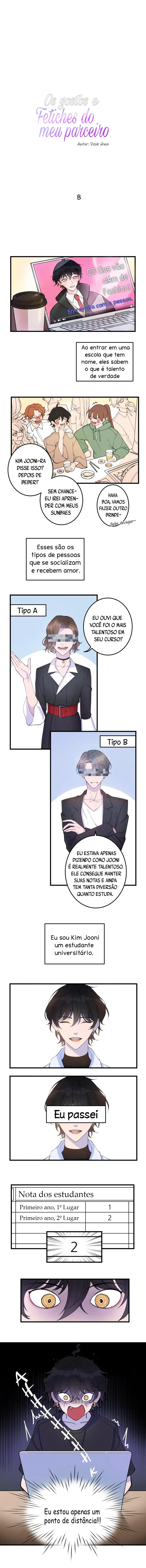 My Partner’s Likes And Fetishes – Capítulo 02 Yaoi – Página 2