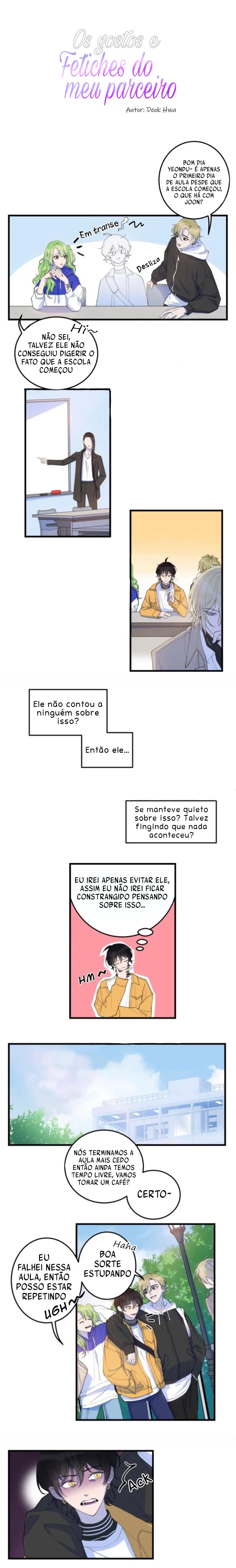 My Partner’s Likes And Fetishes – Capítulo 03 Yaoi – Página 2