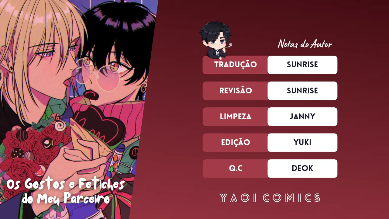 My Partner’s Likes And Fetishes – Capítulo 37 Yaoi – Página 1