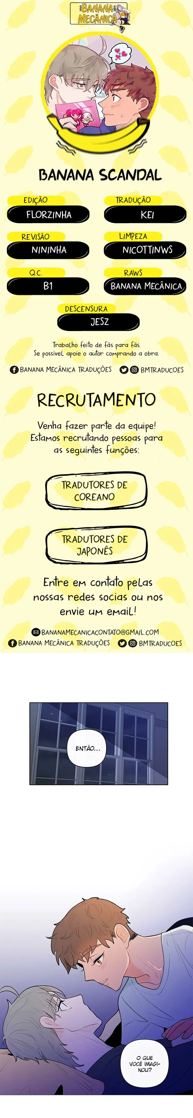 Nanana Scandal – Capítulo 43 Yaoi – Página 1