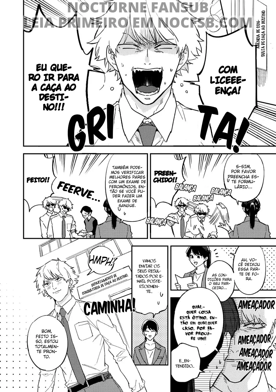 Não acredito que você é meu parceiro predestinado! – Capítulo 01 Yaoi – Página 12