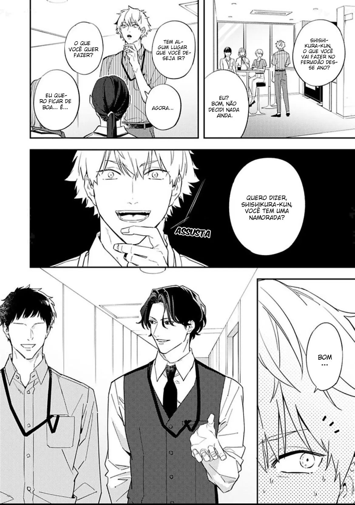 Não acredito que você é meu parceiro predestinado! – Capítulo 09 Yaoi – Página 12