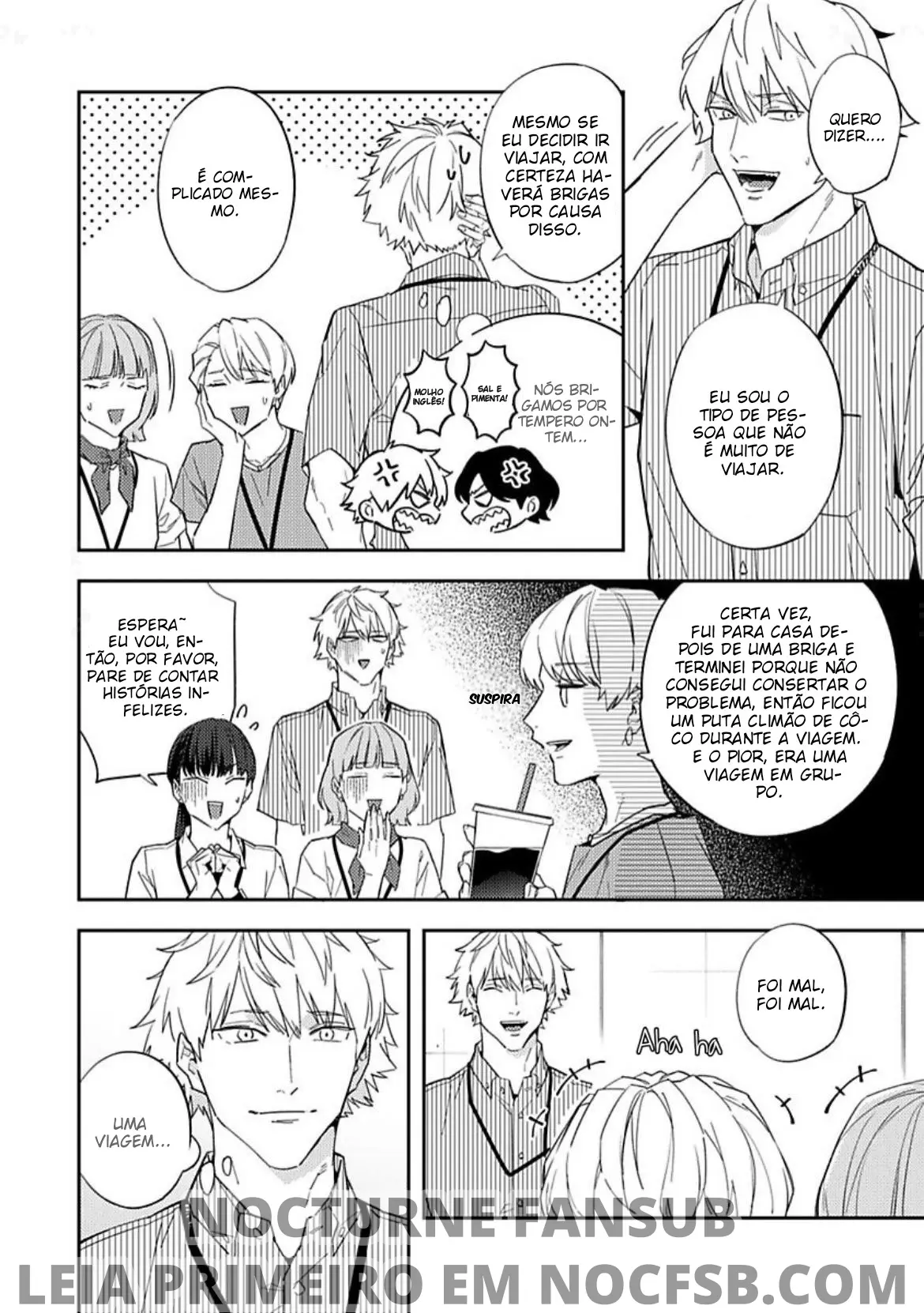 Não acredito que você é meu parceiro predestinado! – Capítulo 09 Yaoi – Página 14