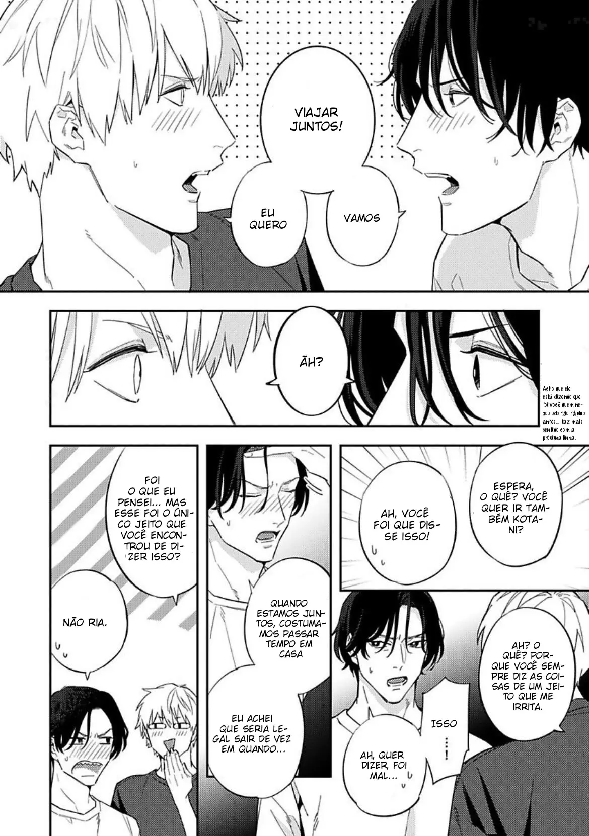 Não acredito que você é meu parceiro predestinado! – Capítulo 09 Yaoi – Página 22