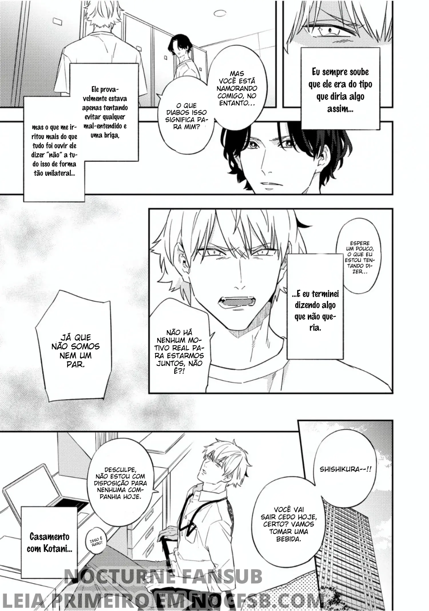 Não acredito que você é meu parceiro predestinado! – Capítulo 12 Yaoi – Página 8