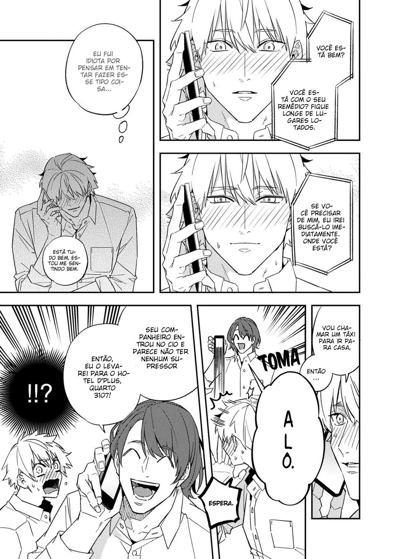 Não acredito que você é meu parceiro predestinado! – Capítulo 13 Yaoi – Página 24