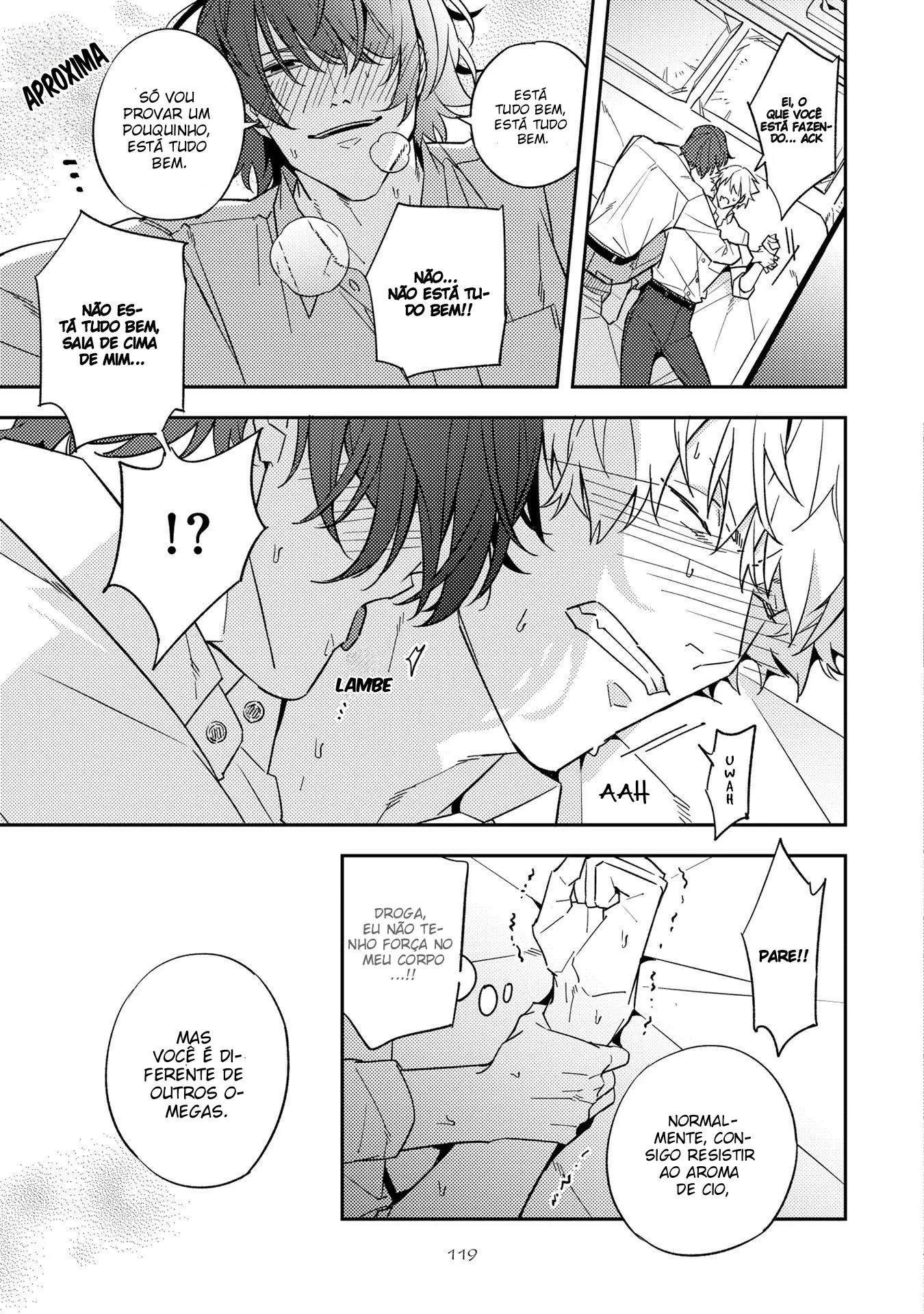 Não acredito que você é meu parceiro predestinado! – Capítulo 13 Yaoi – Página 28