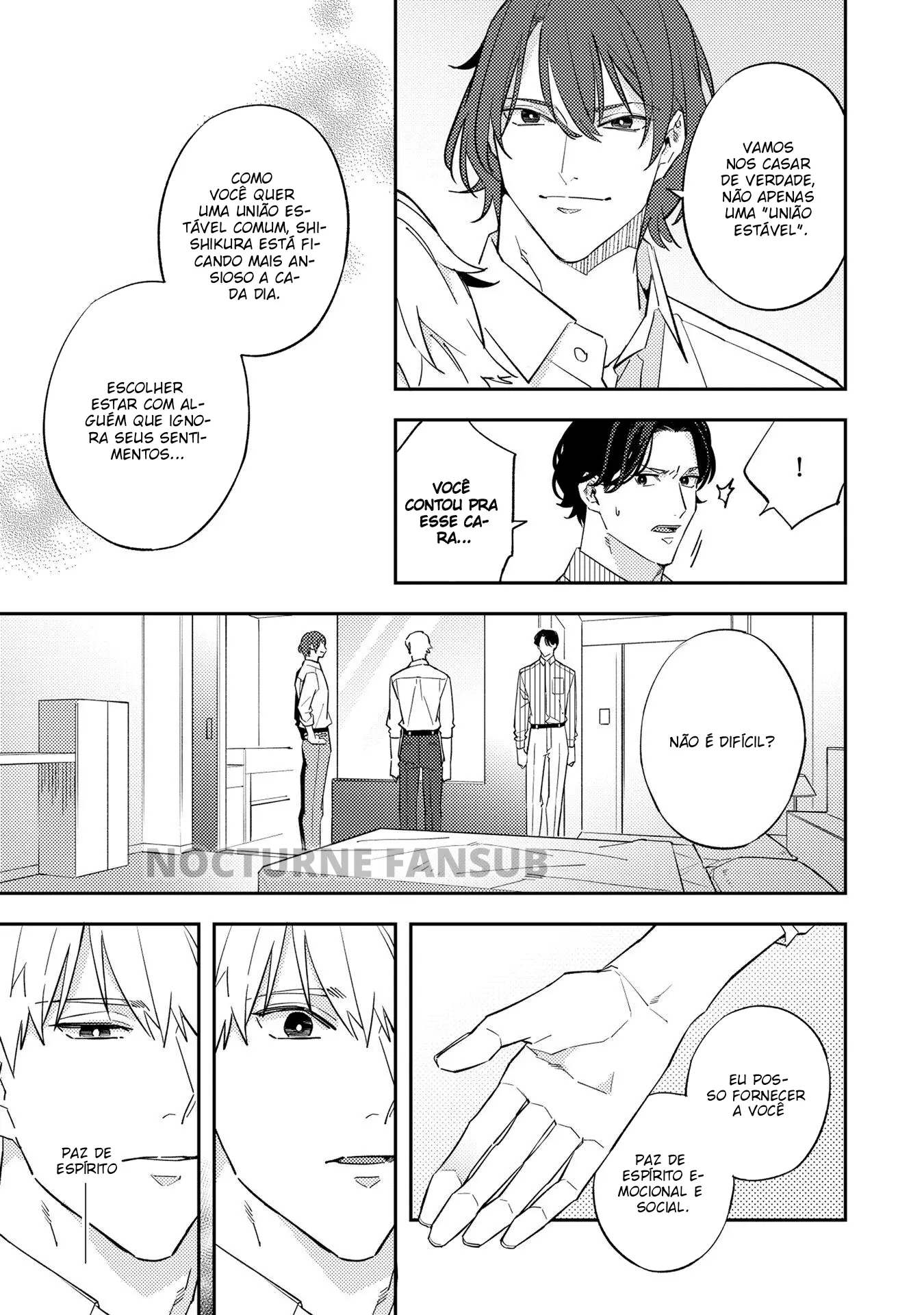 Não acredito que você é meu parceiro predestinado! – Capítulo 14 Yaoi – Página 12