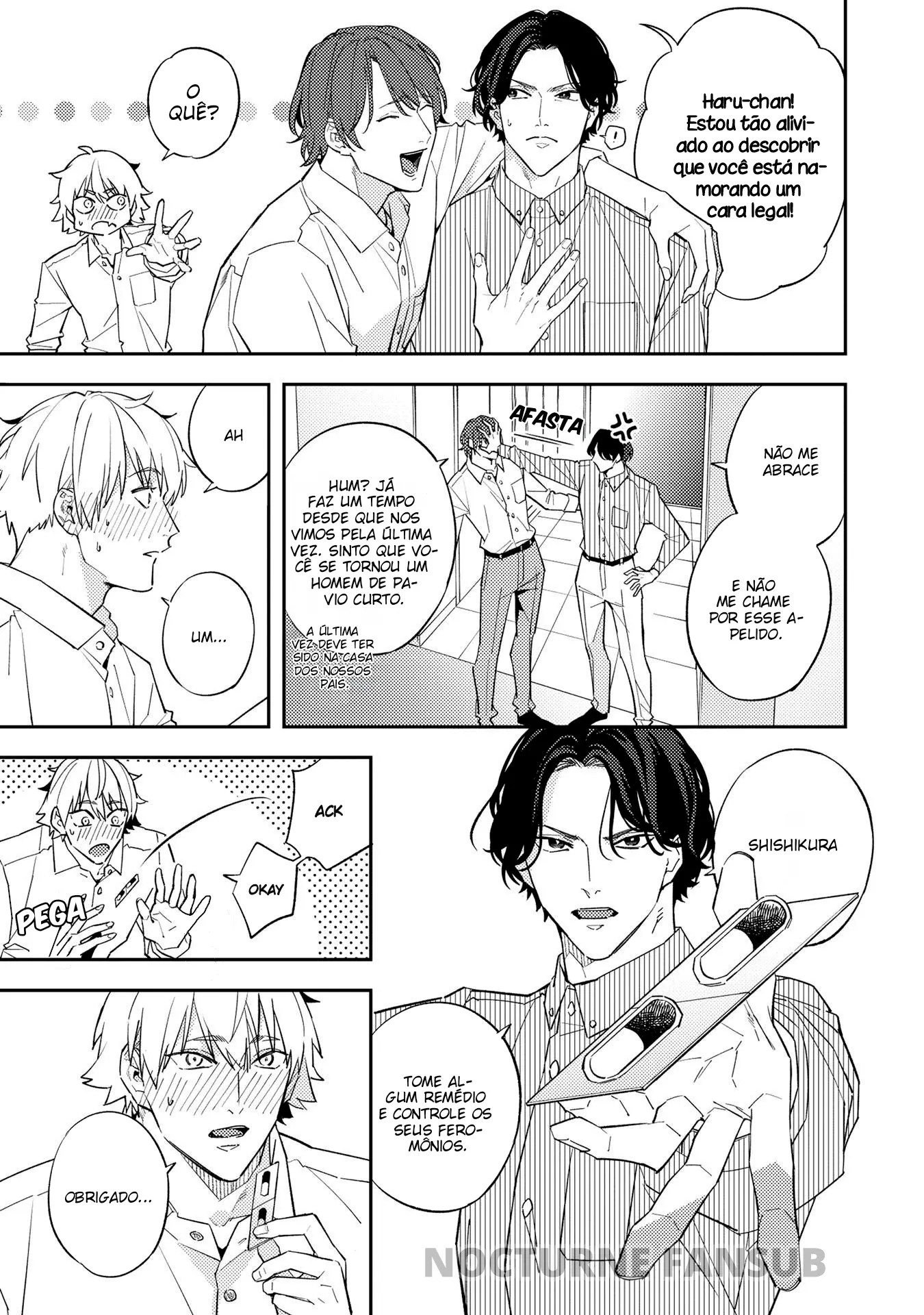 Não acredito que você é meu parceiro predestinado! – Capítulo 14 Yaoi – Página 6