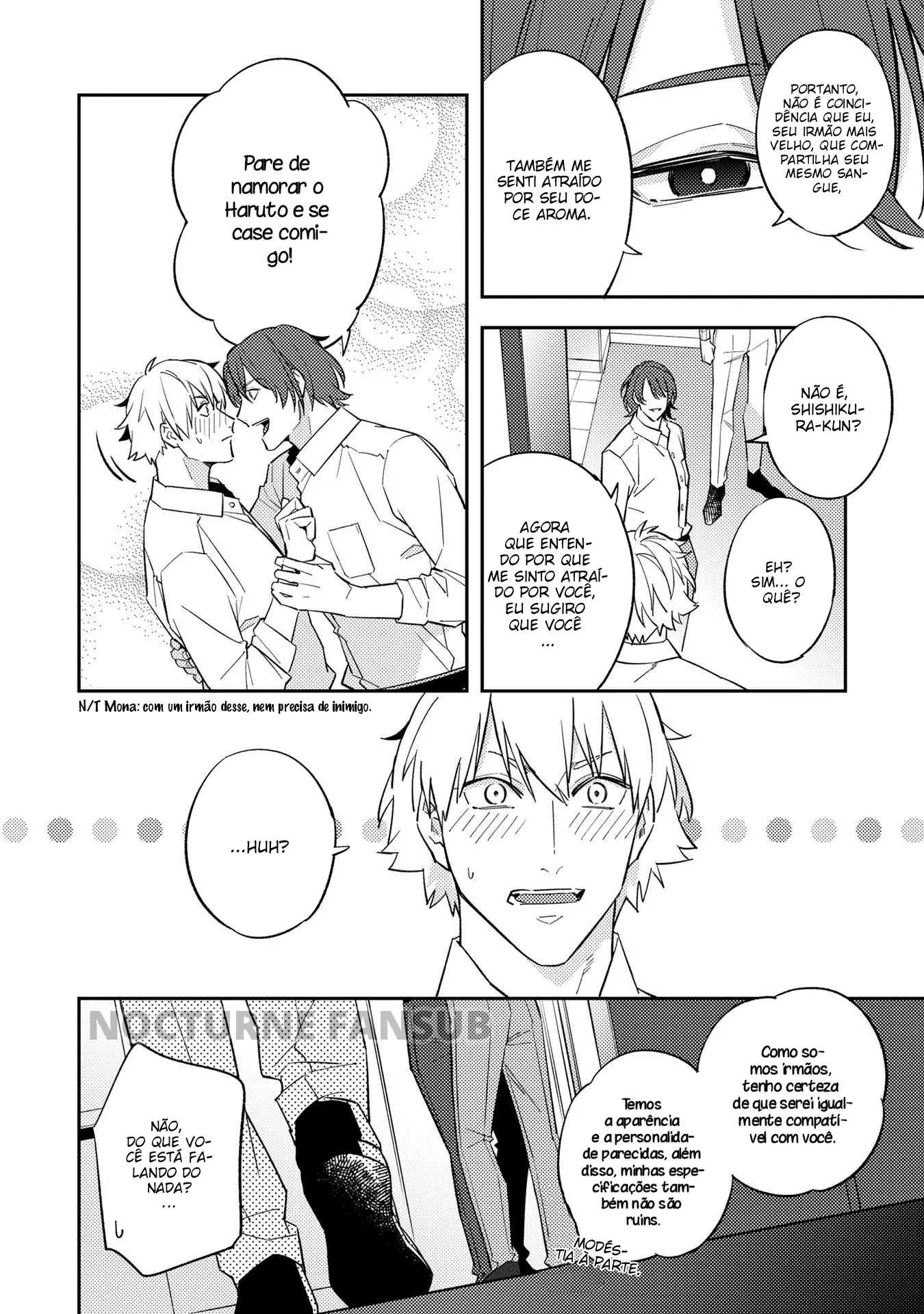 Não acredito que você é meu parceiro predestinado! – Capítulo 14 Yaoi – Página 9