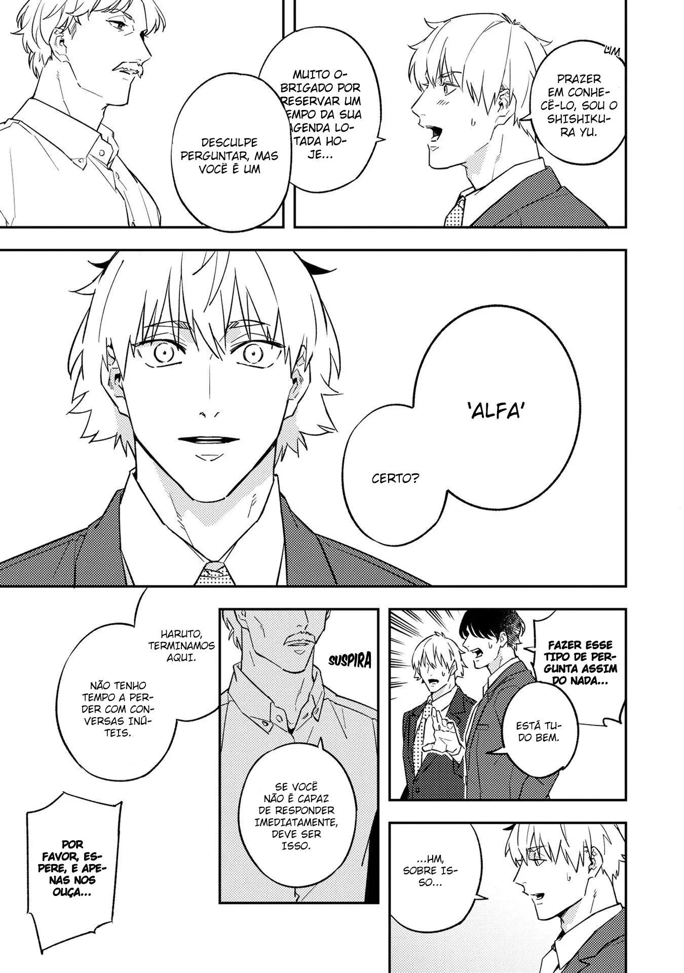 Não acredito que você é meu parceiro predestinado! – Capítulo 16 Yaoi – Página 14