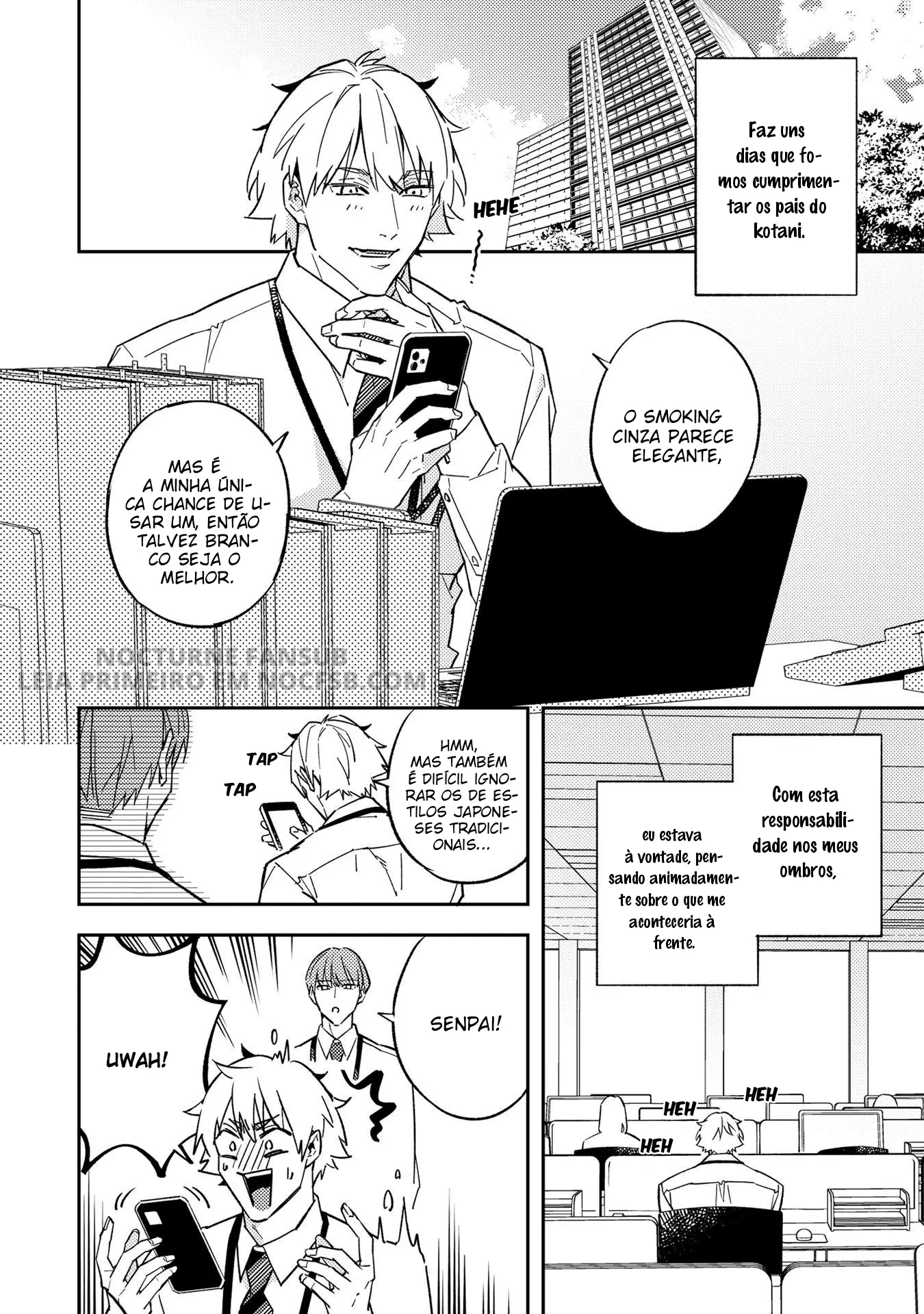 Não acredito que você é meu parceiro predestinado! – Capítulo 17 Yaoi – Página 3