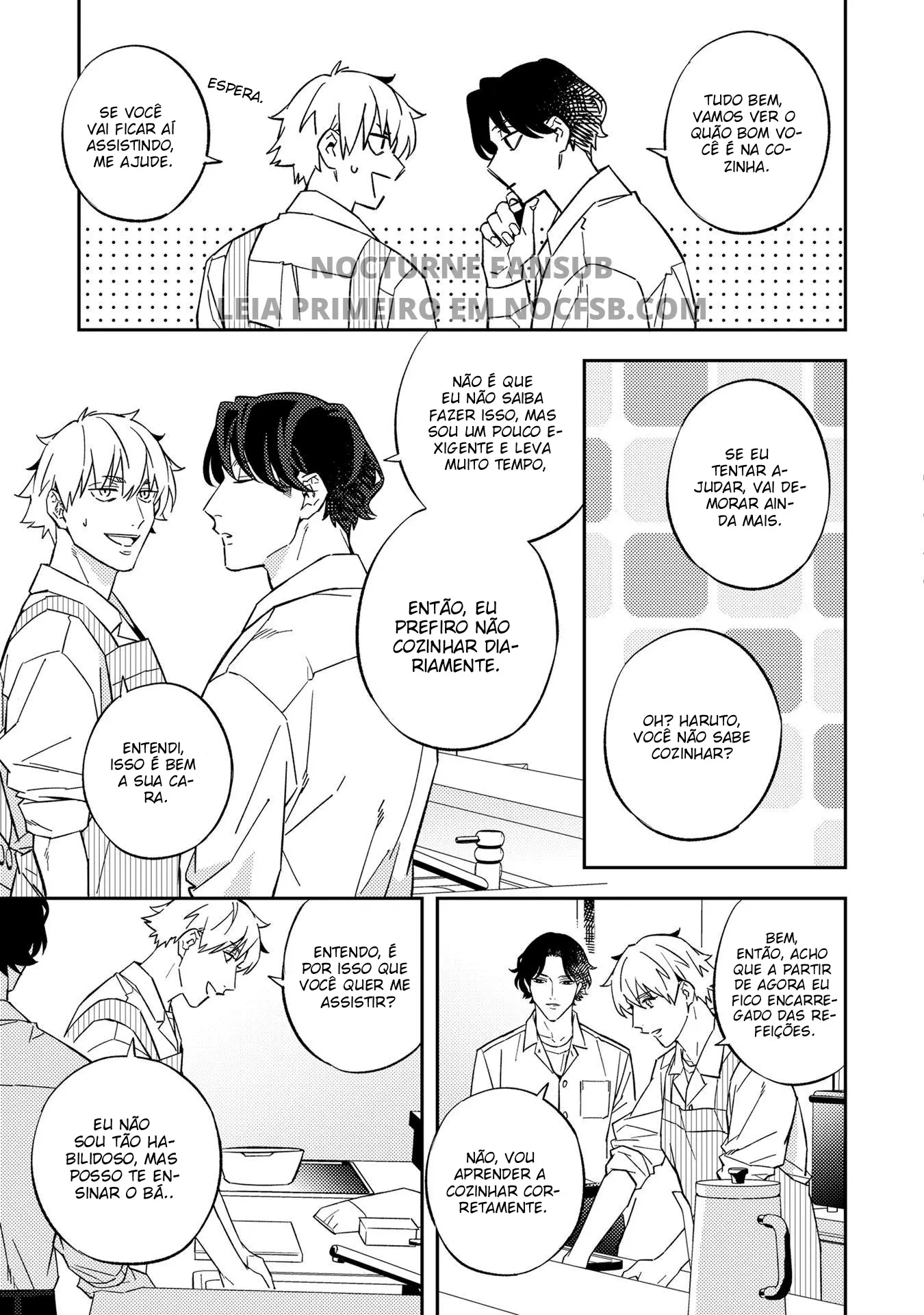 Não acredito que você é meu parceiro predestinado! – Capítulo 17.5 Yaoi – Página 7