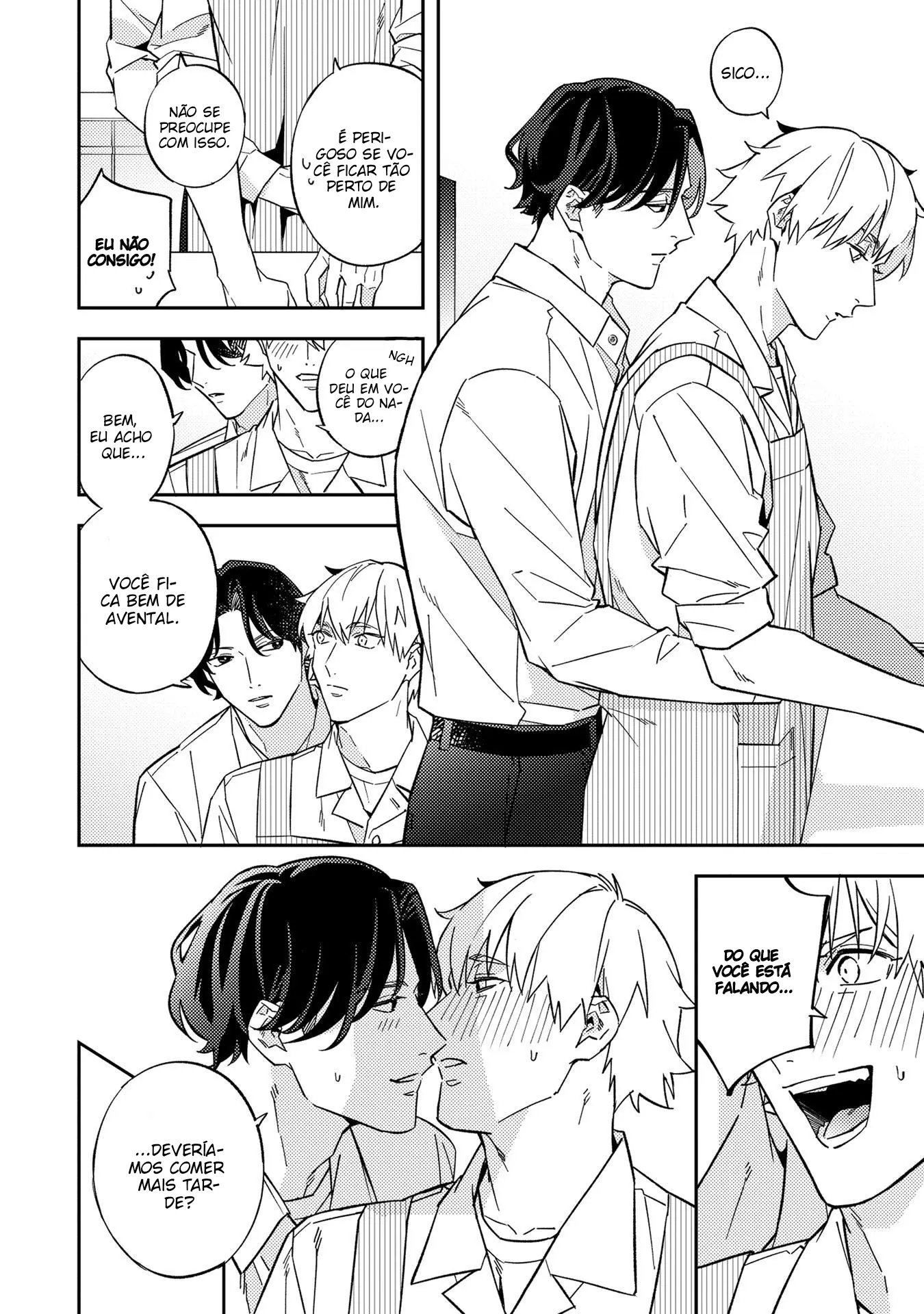 Não acredito que você é meu parceiro predestinado! – Capítulo 17.5 Yaoi – Página 8