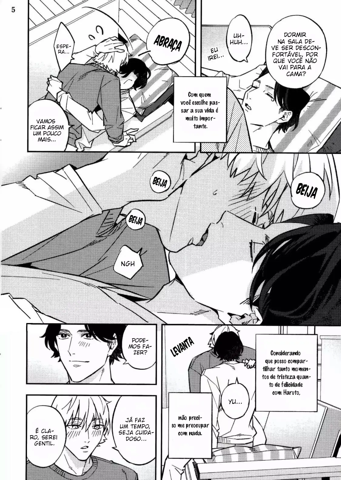 Não acredito que você é meu parceiro predestinado! – Capítulo 17.6 Yaoi – Página 6