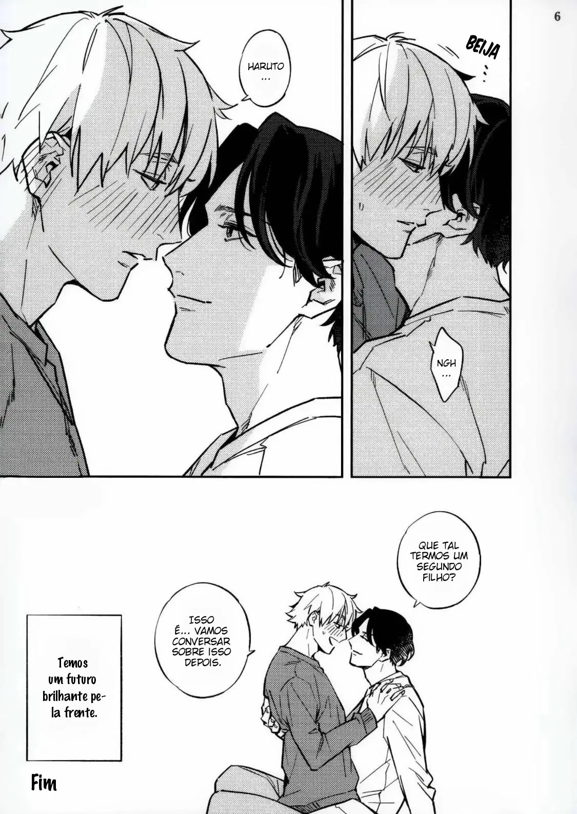 Não acredito que você é meu parceiro predestinado! – Capítulo 17.6 Yaoi – Página 7