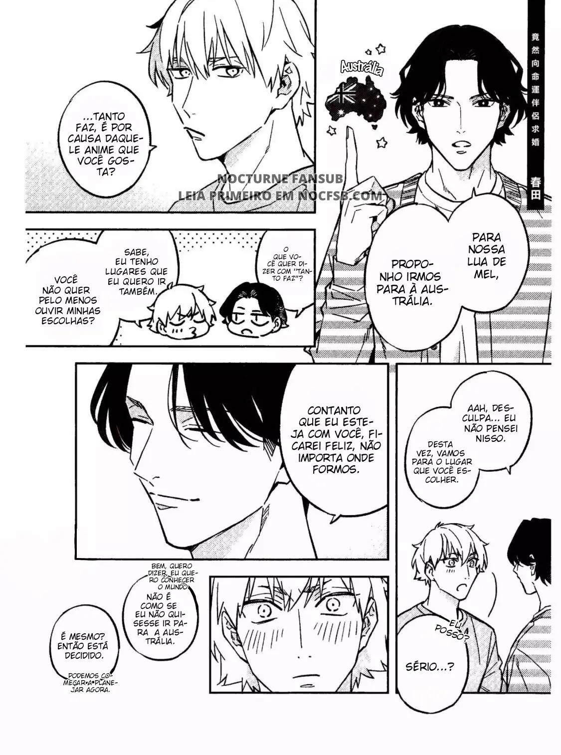 Não acredito que você é meu parceiro predestinado! – Capítulo 17.6 Yaoi – Página 8