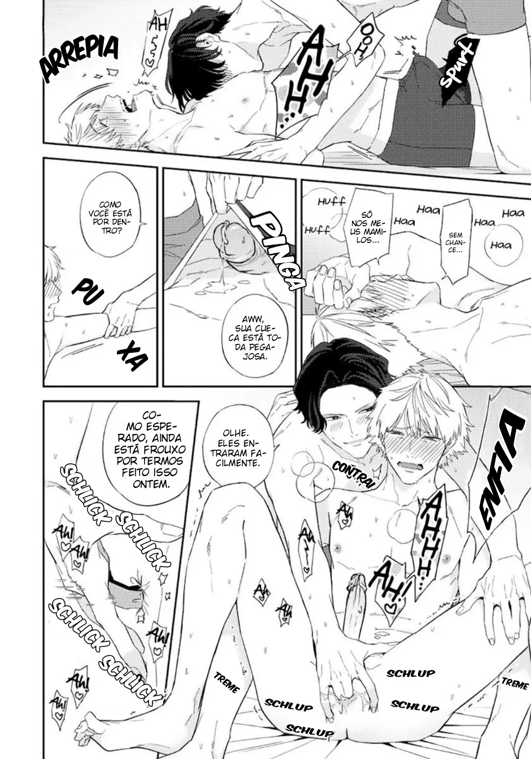 Não acredito que você é meu parceiro predestinado! – Capítulo 8.5 Yaoi – Página 13