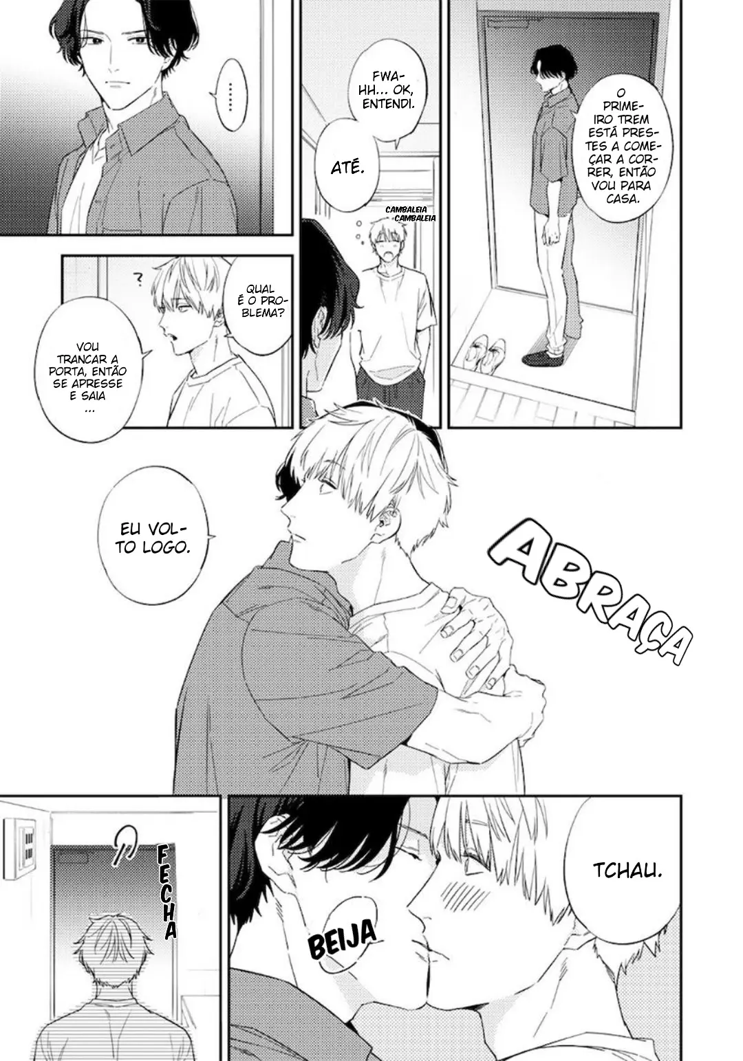 Não acredito que você é meu parceiro predestinado! – Capítulo 8.5 Yaoi – Página 4