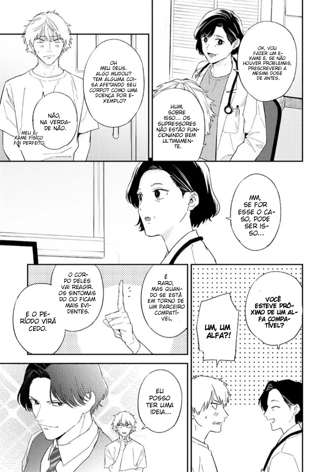 Não acredito que você é meu parceiro predestinado! – Capítulo 8.5 Yaoi – Página 6