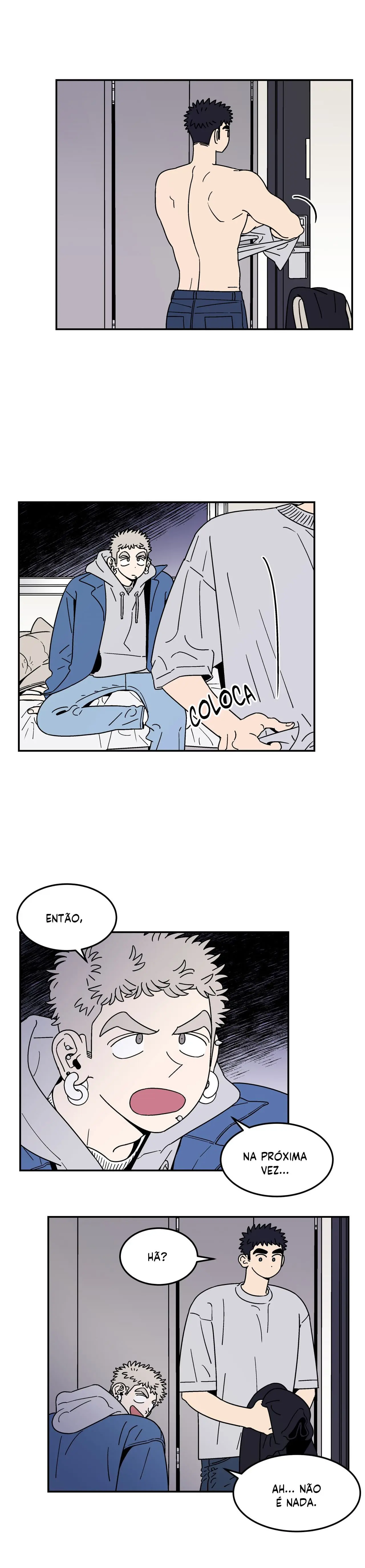 Não existem cachorros maus no mundo – Capítulo 03 Yaoi – Página 14