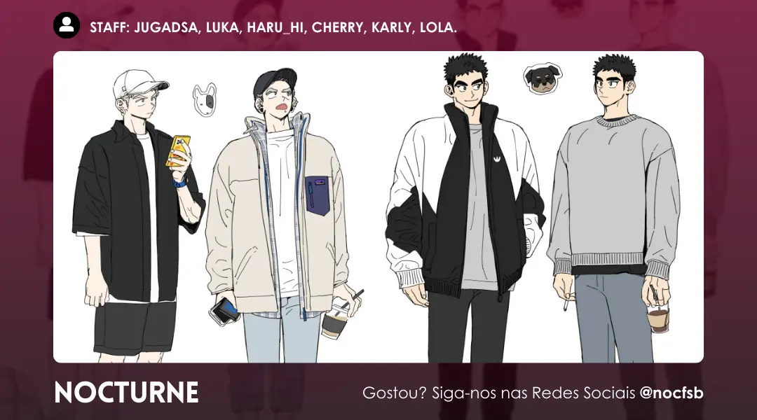 Não existem cachorros maus no mundo – Capítulo 28 Yaoi – Página 1