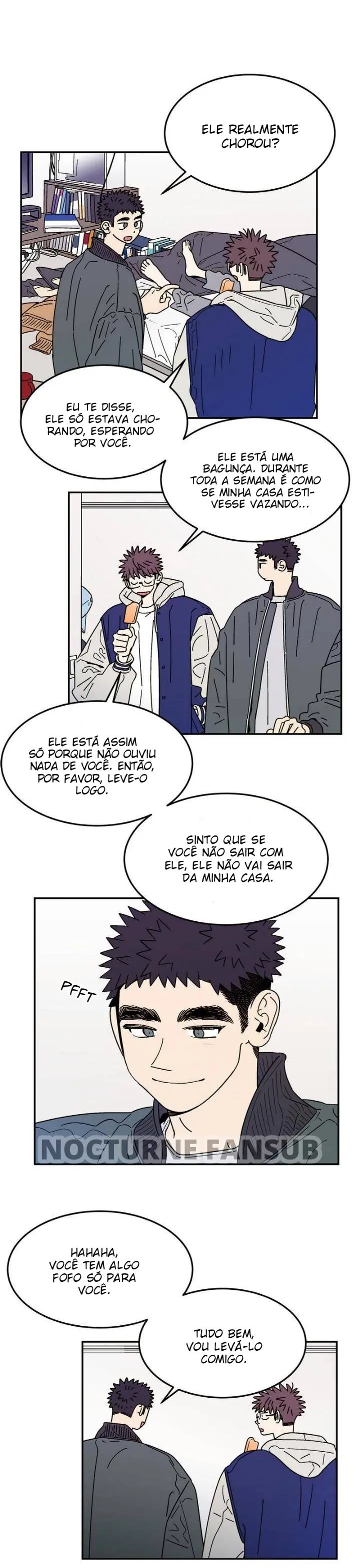 Não existem cachorros maus no mundo – Capítulo 28 Yaoi – Página 10