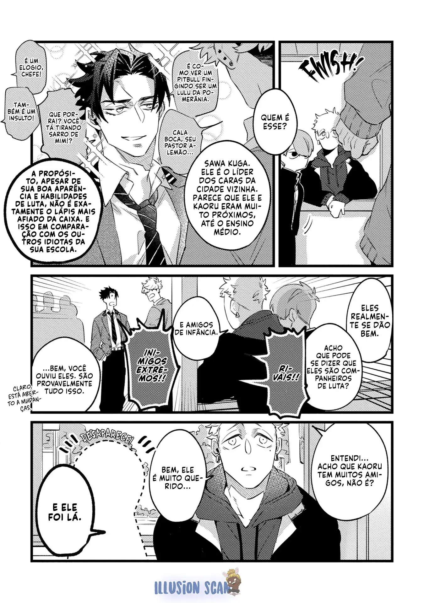 Não fique no caminho do romance de Shun – Capítulo 02 Yaoi – Página 7