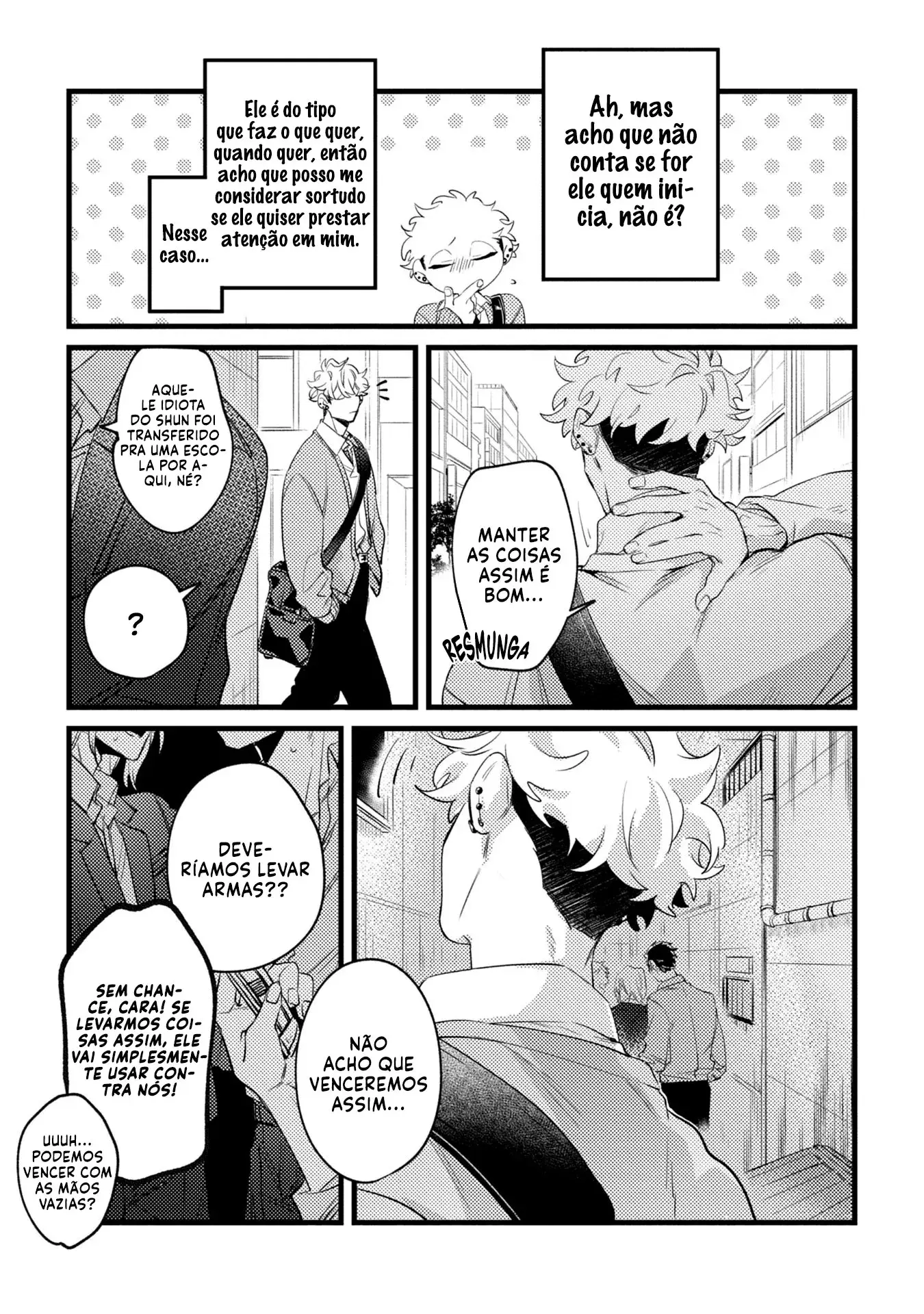 Não fique no caminho do romance de Shun – Capítulo 04 Yaoi – Página 15