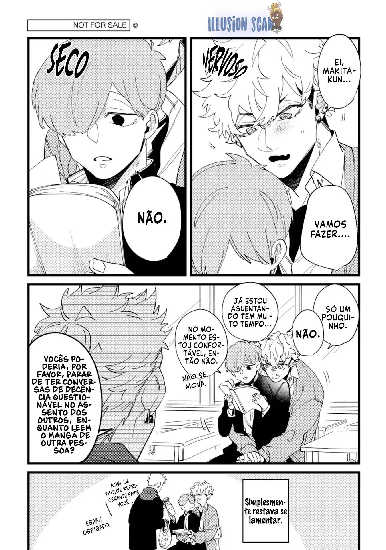 Não fique no caminho do romance de Shun – Capítulo 05.5 Yaoi – Página 9