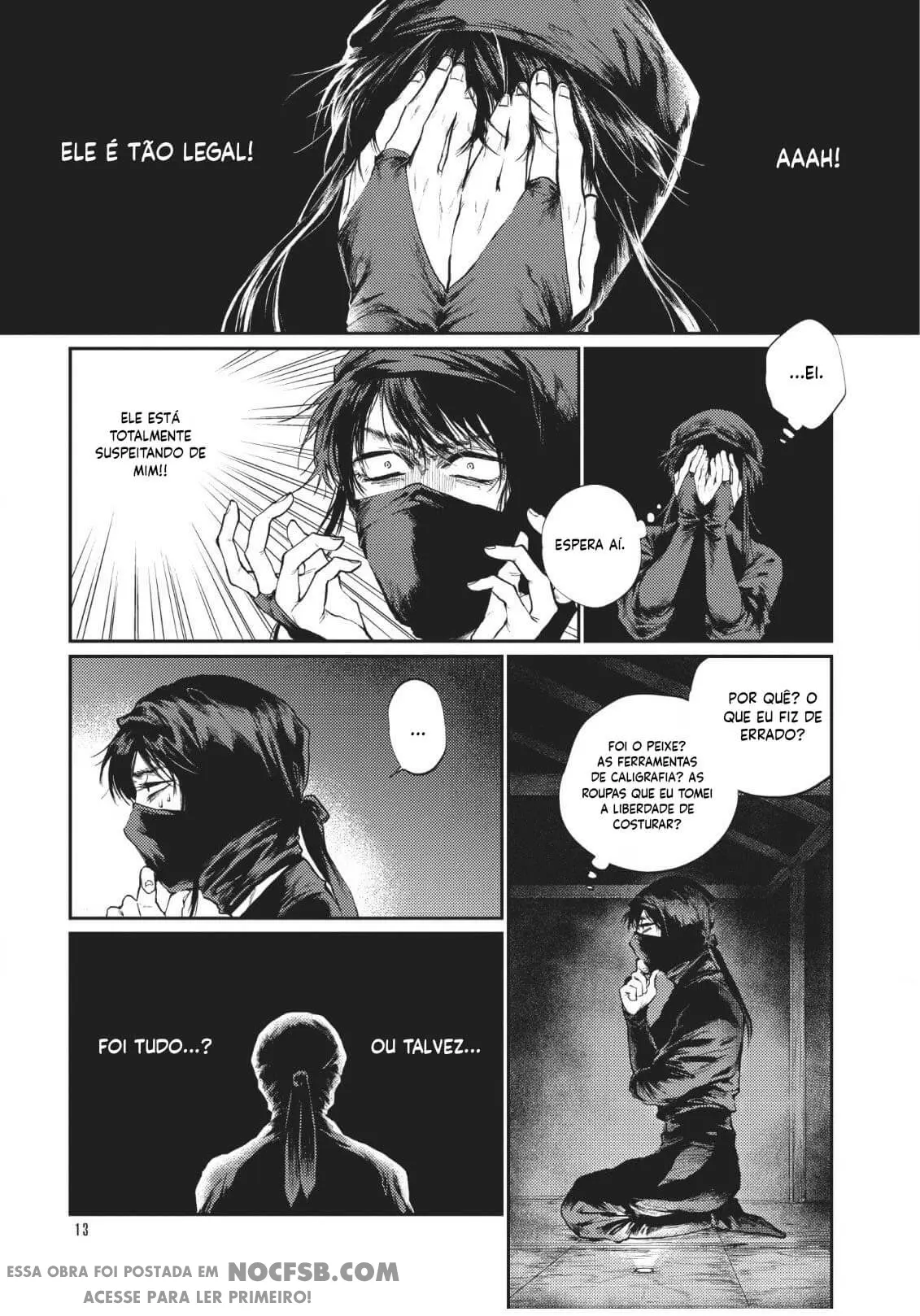 Ninja Stalker! – Capítulo 01 Yaoi – Página 12