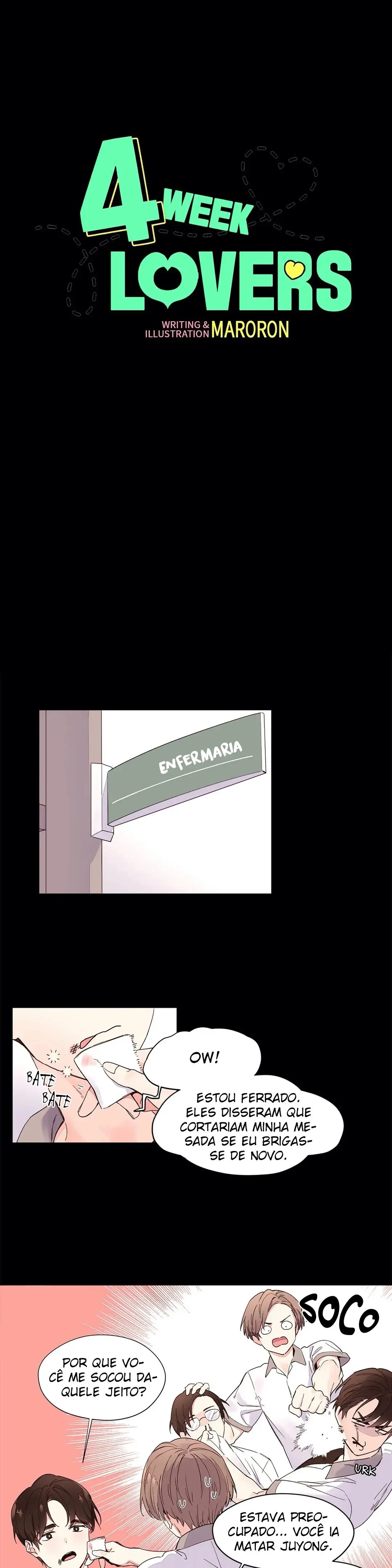 4 Week Lovers – Capítulo 04 Yaoi – Página 1