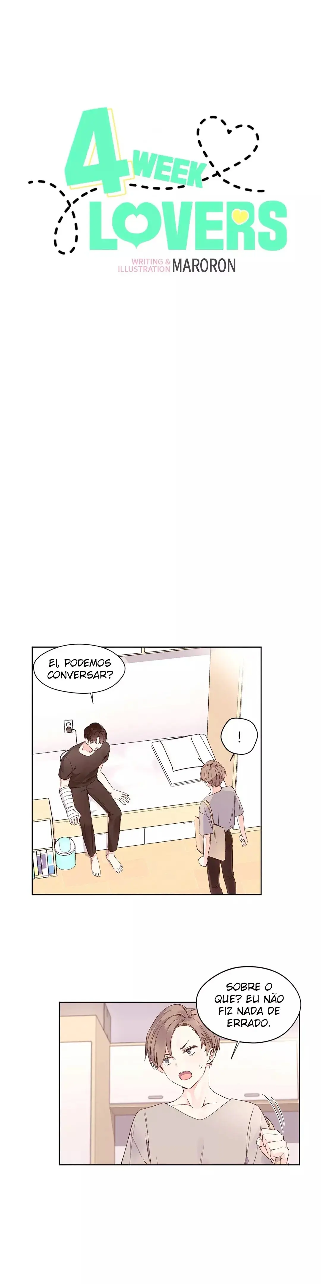 4 Week Lovers – Capítulo 05 Yaoi – Página 1