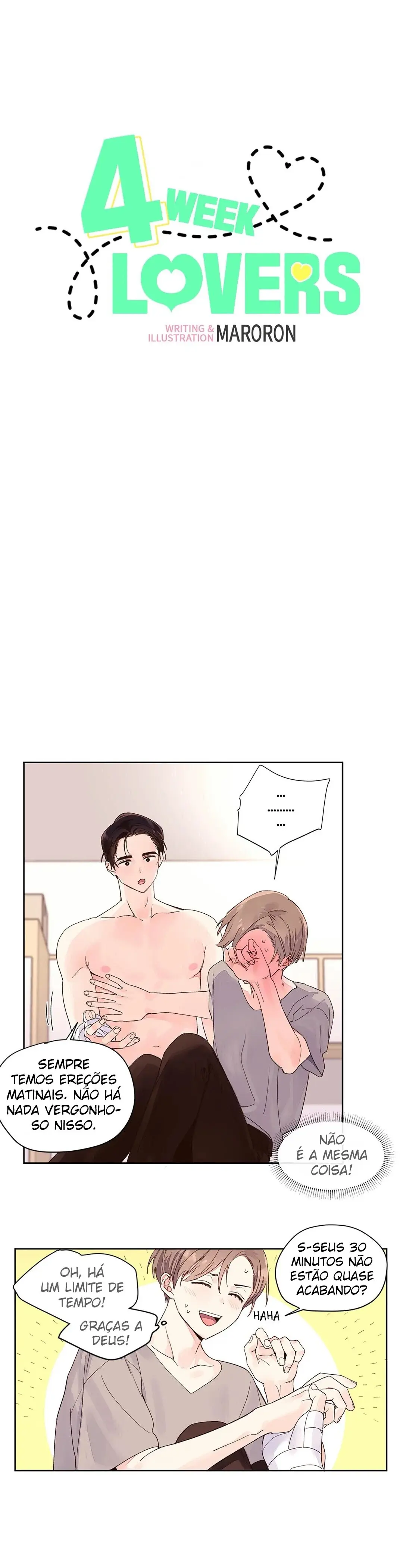 4 Week Lovers – Capítulo 06 Yaoi – Página 1