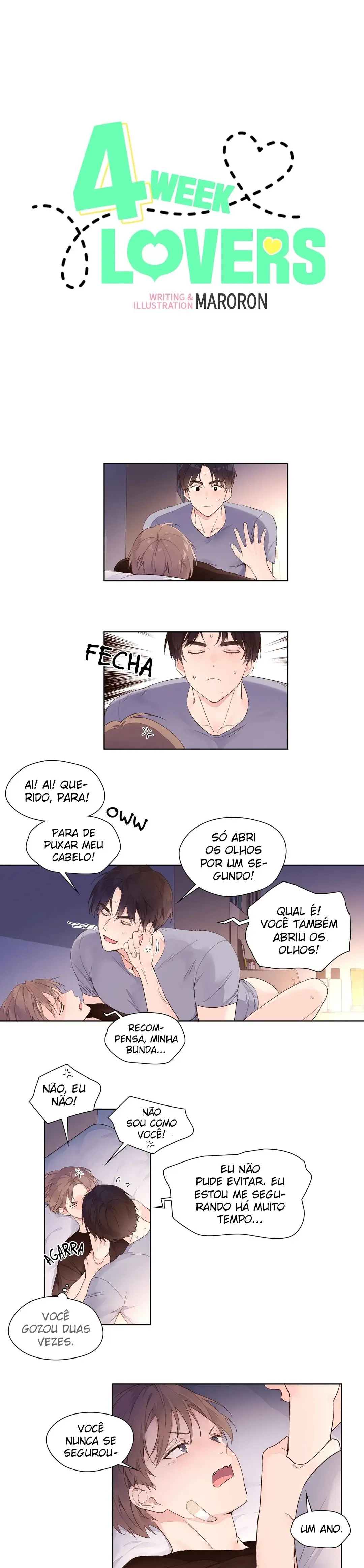4 Week Lovers – Capítulo 18 Yaoi – Página 1