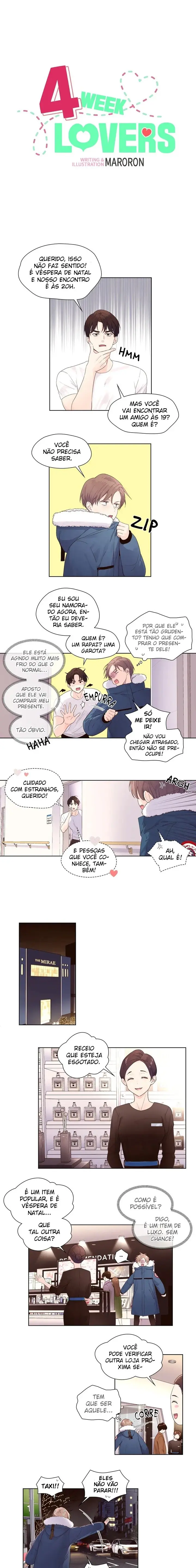 4 Week Lovers – Capítulo 23.5 Yaoi – Página 1