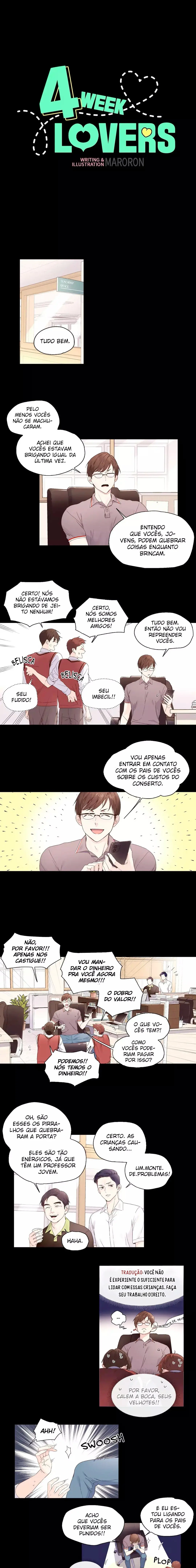 4 Week Lovers – Capítulo 28 Yaoi – Página 1